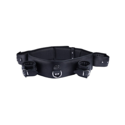 ruff GEAR Leather BOUND Arm Wrist Chest Restraint