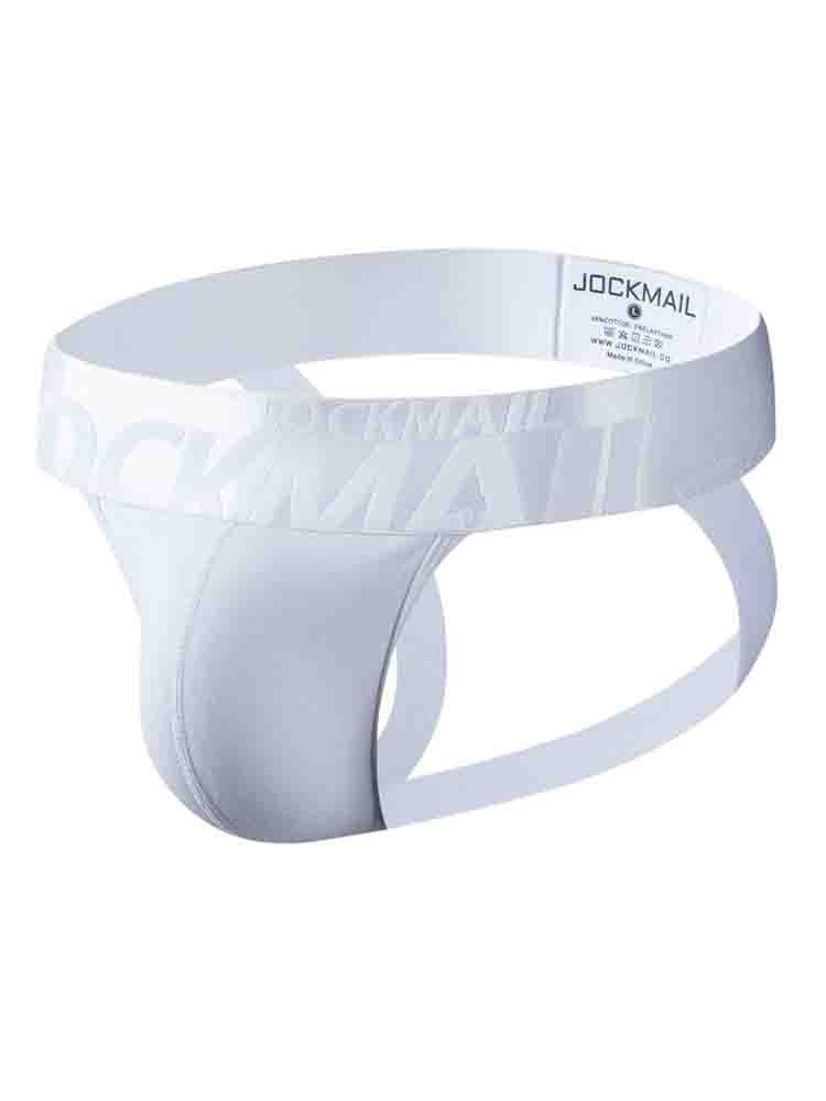 Men's Solid Color Low Rise Cotton Jockstrap