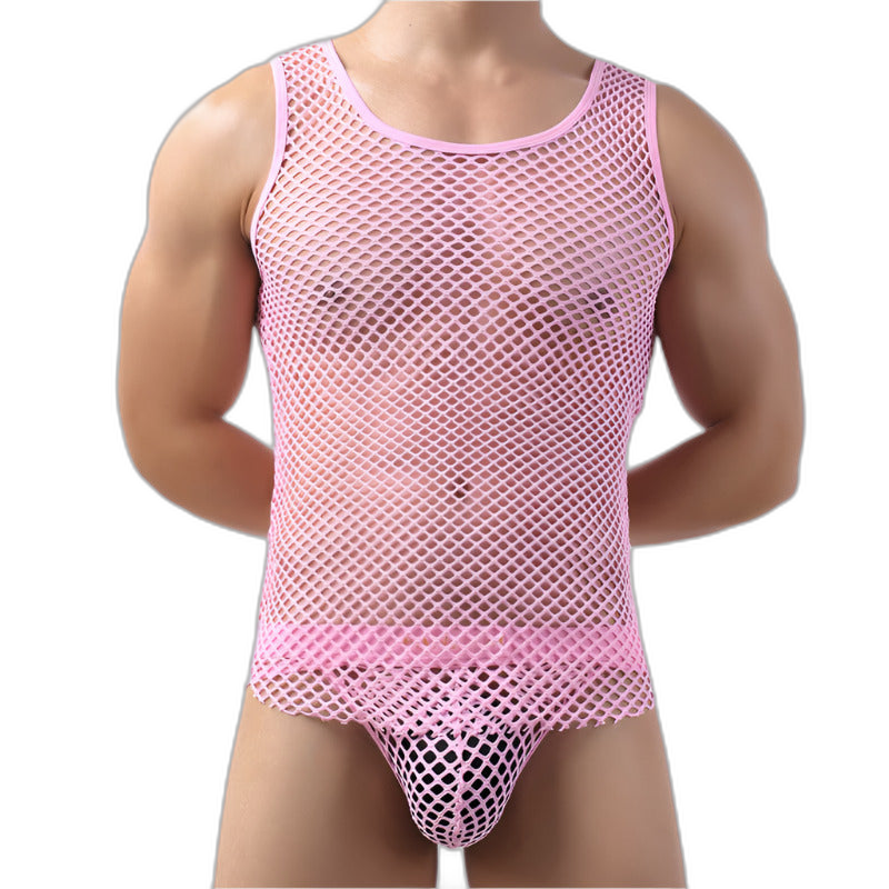 Mesh Fish Net Tank Top
