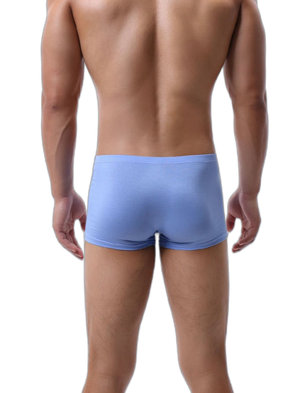 3-pack Men's Bamboo Fiber U-pouch Boxer Briefs
