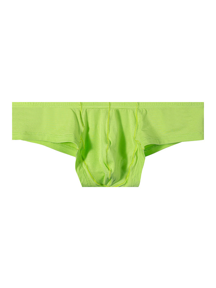 Men's Sexy Low Waist Comfort Briefs - Green