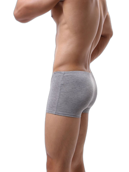 3-pack Men's Bamboo Fiber U-pouch Boxer Briefs