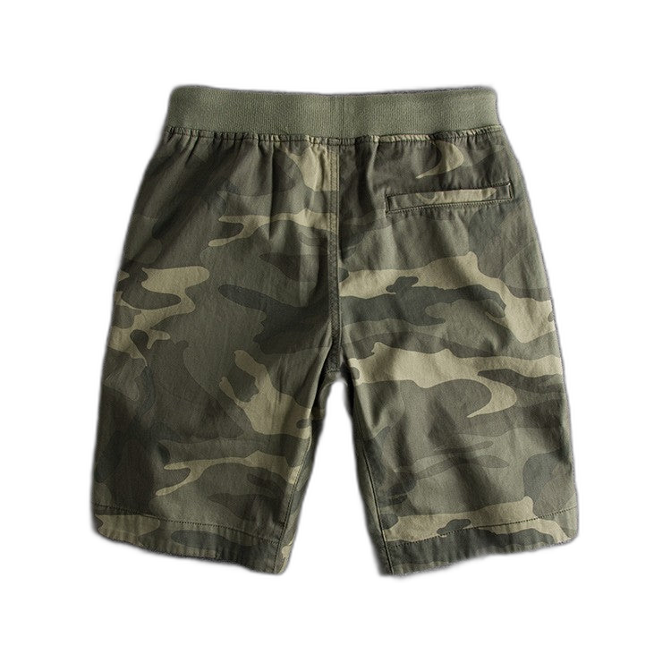 Essentials Cotton Camo Shorts