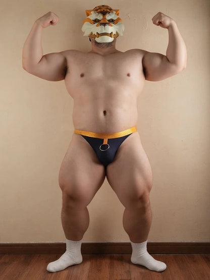 Men's Sexy Bandage Ball Lifter Low-Rise Thong