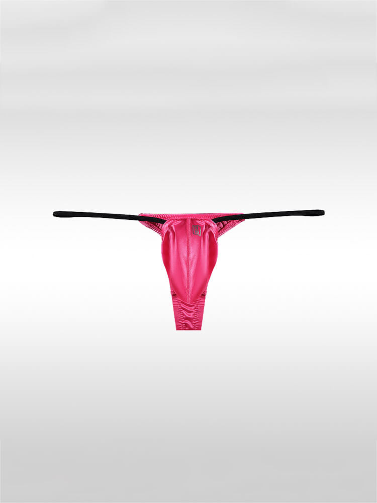 Men's Sexy Thin Belt Low-Rise Seamless Thong