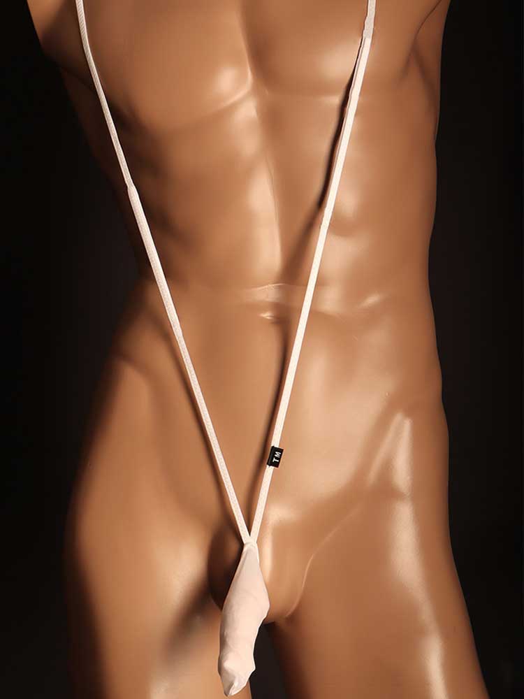 Men's Sexy Pouch Elastic Halter Neck Thong