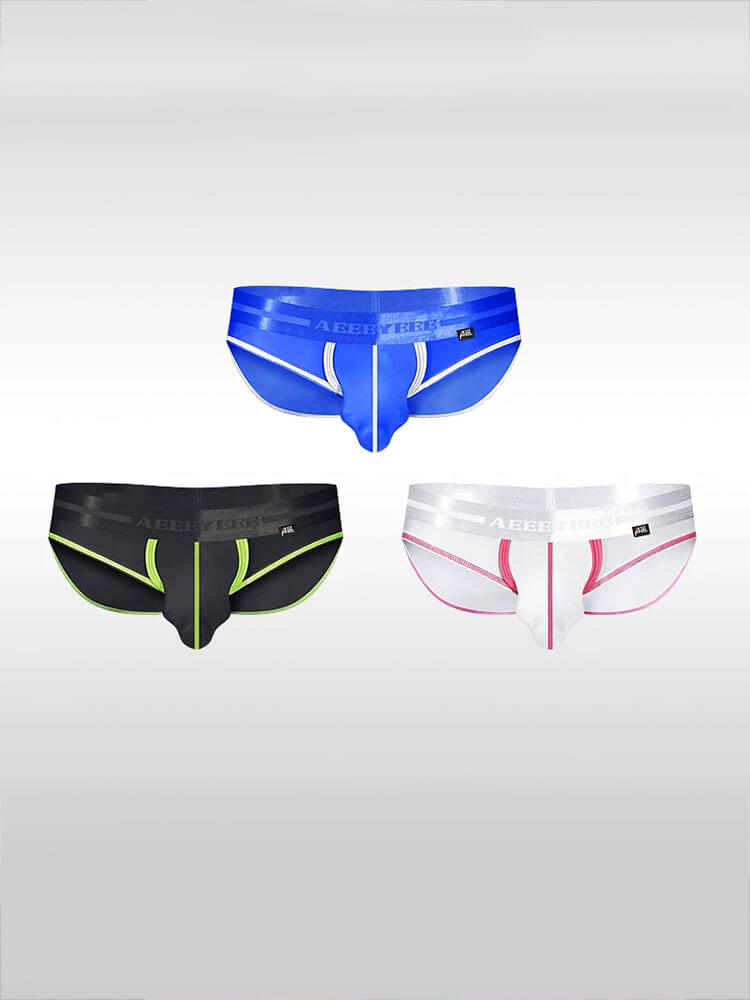 Men's Sexy Japanese Stretchy Sheer U-Pouch Briefs