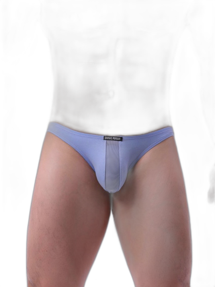2 Pack Men's Solid Sexy Low-Rise Briefs