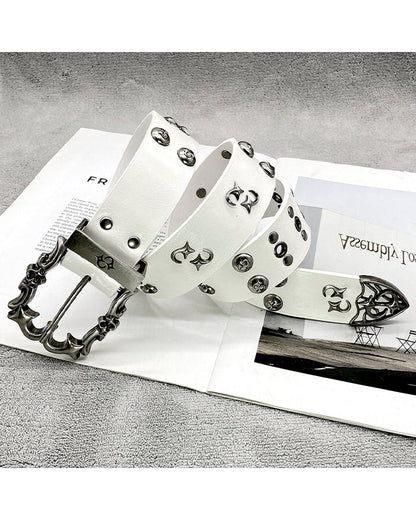 Studded Hip-Hop Punk Belt