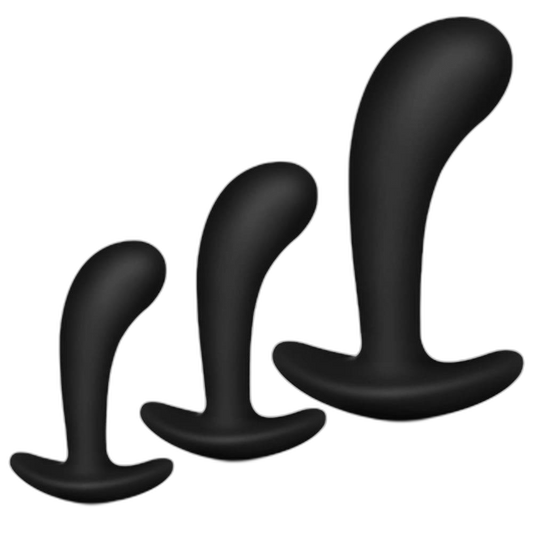 Finger - Silicone Anal Plug Set - Prostate Sex Toy