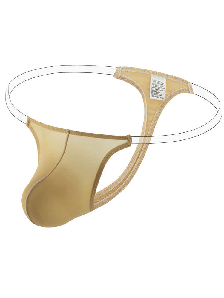 Men's Transparent Ice Silk Sexy Thong