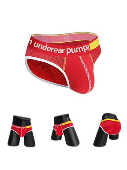 2 Pack Men's Middle-Rise Cotton Sexy Briefs