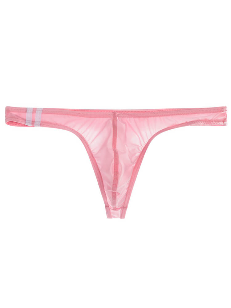 Men's Sexy Thin Low-Rise U-Convex Pouch Thong