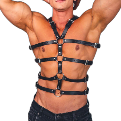 Full Torso Leather Harness