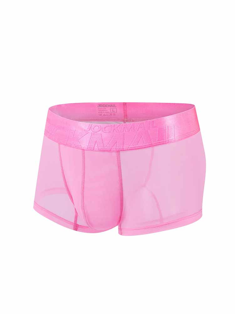 Men's Transparent Mesh Trunks