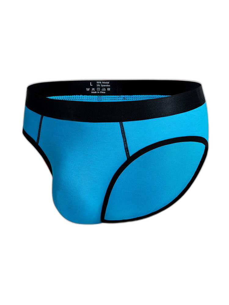 3-pack Men's Low-rise Compartment Lift Independent Pouch Briefs