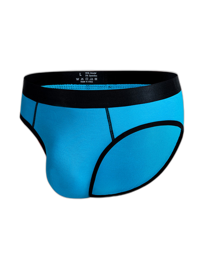 3-pack Men's Low-rise Compartment Lift Independent Pouch Briefs