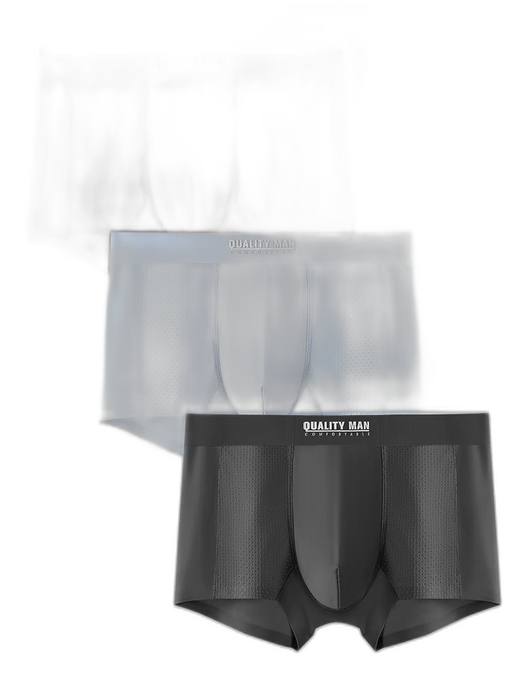 3 Pack Men’s Lightweight And Breathable Trunks