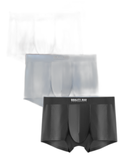 3 Pack Men’s Lightweight And Breathable Trunks