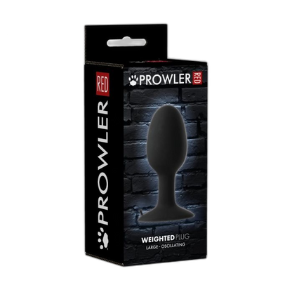 Prowler RED Weighted Butt Plug Large 140mm