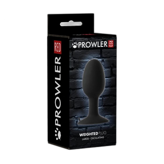 Prowler RED Weighted Butt Plug Large 140mm
