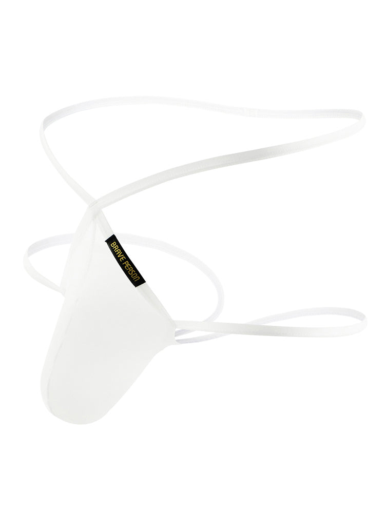 Transparent Brave Person Men's Thongs