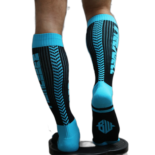 Breedwell Eternity Socks Aqua