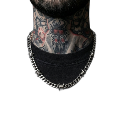 9mm Barb Wire Cuban Chain