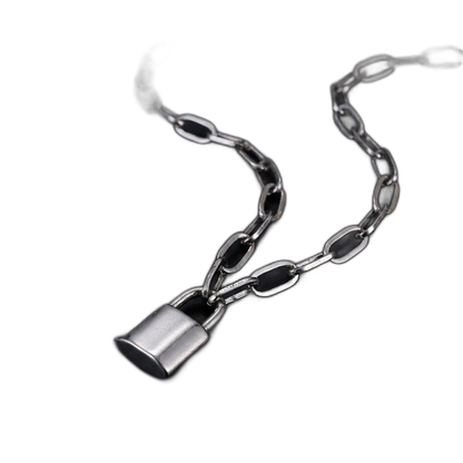 Paperclip Lock Necklace