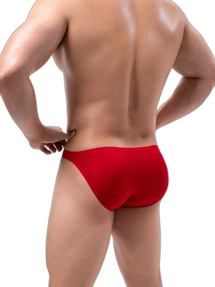 3 Pack Men's Sexy Comfortable Large Pouch Bikini