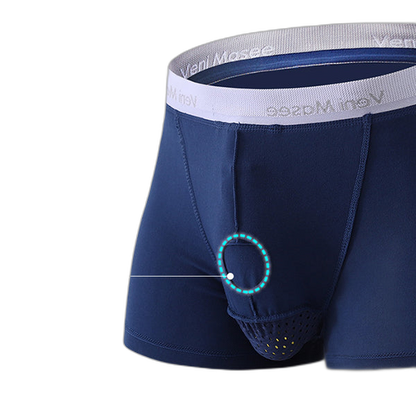 Cotton Ball Pouch Separate Men's Boxer Briefs