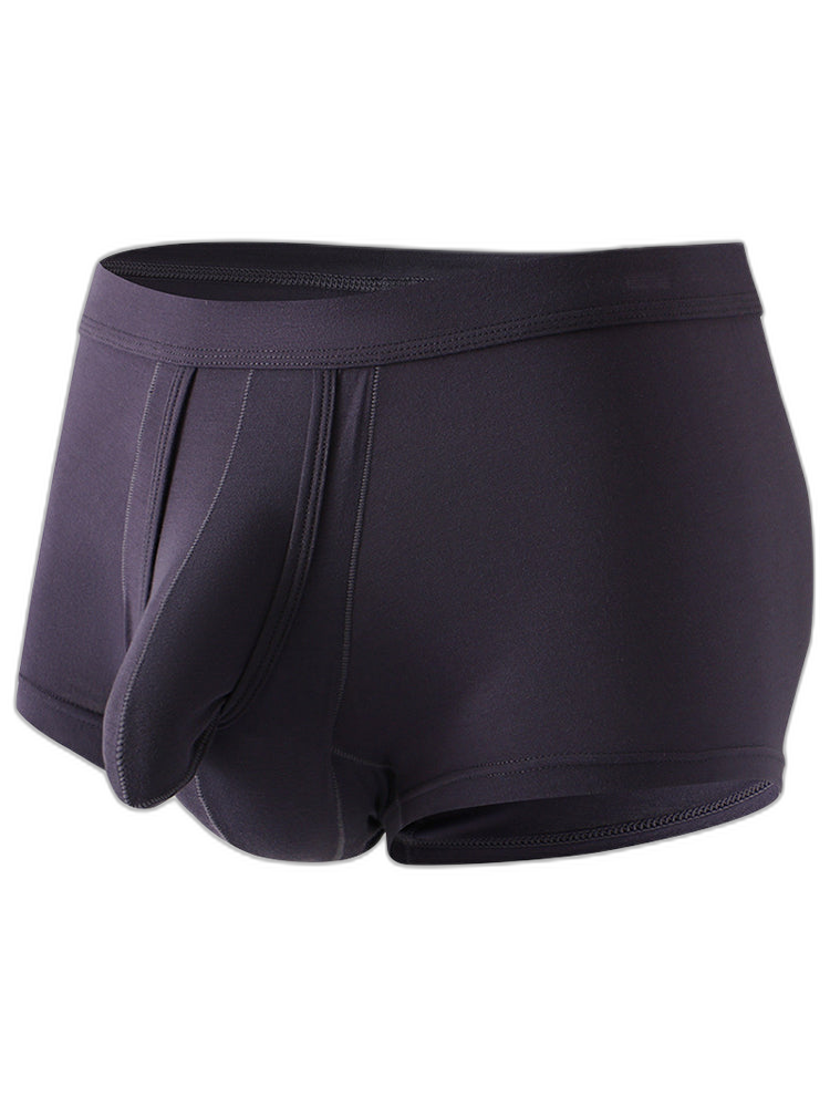 Sexy Separated Ball Pouch Trunks For Men