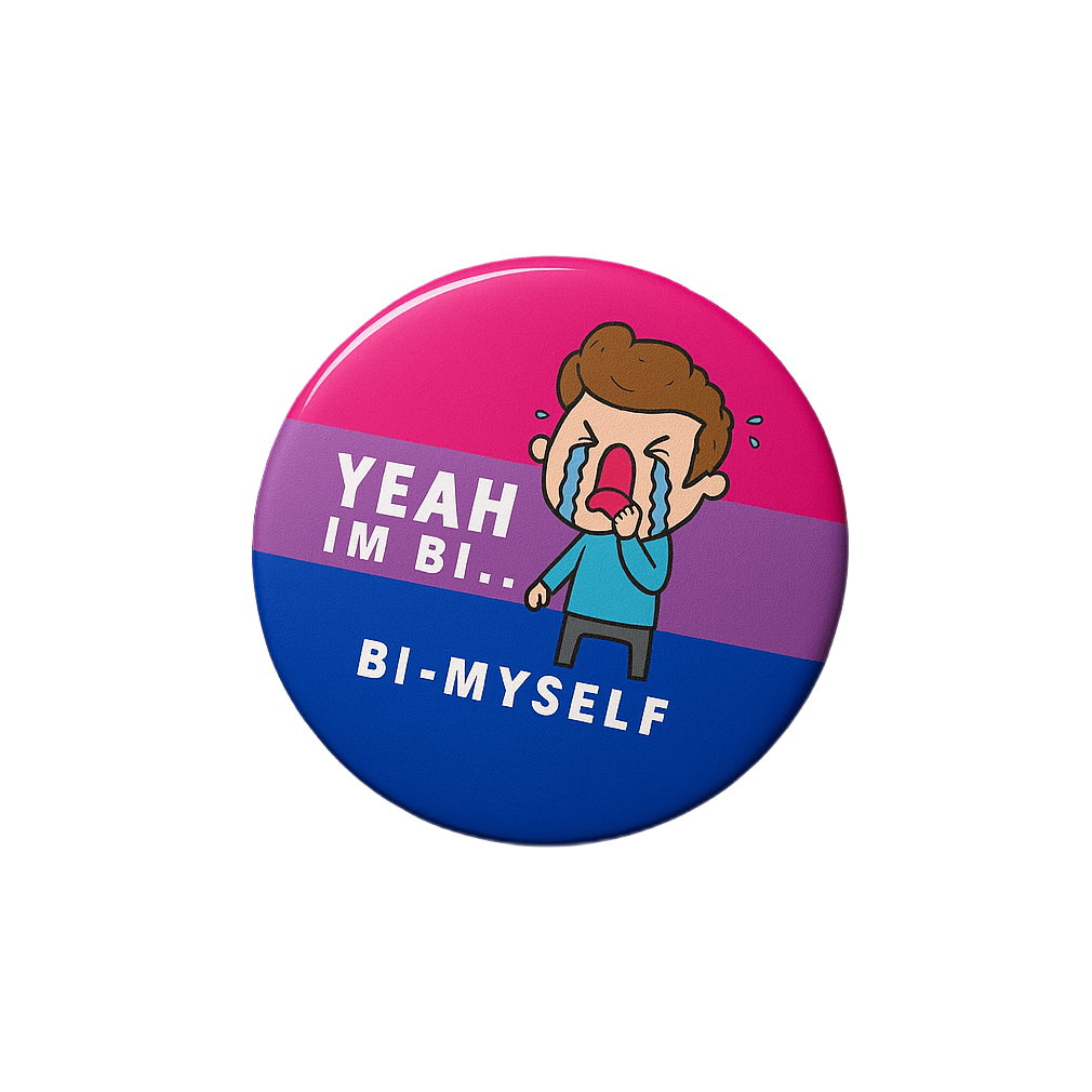 Bi Myself | Badge | 32mm