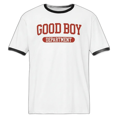 Good Boy Department Ringer T-Shirt