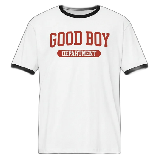 Good Boy Department Ringer T-Shirt