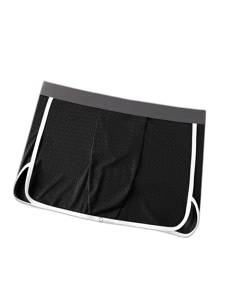 Men's  Button Casual U-Shaped Roman Skirt Dual-Purpose Arrow Pants Underwear