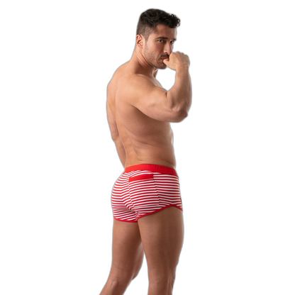TOF Paris Sailor Stripe Shorts Red