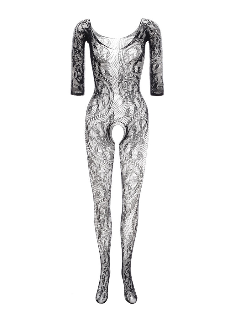 Vintage Men's Elastic Pantyhose Bodysuit