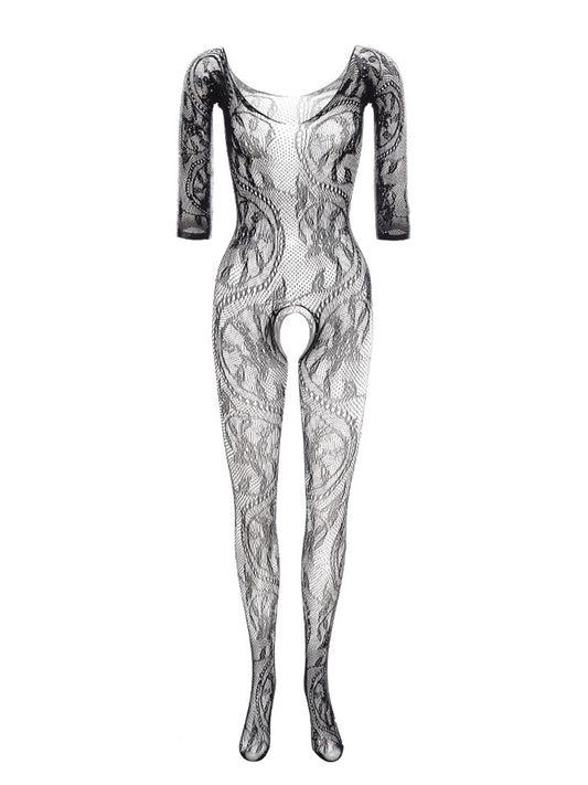 Vintage Men's Elastic Pantyhose Bodysuit