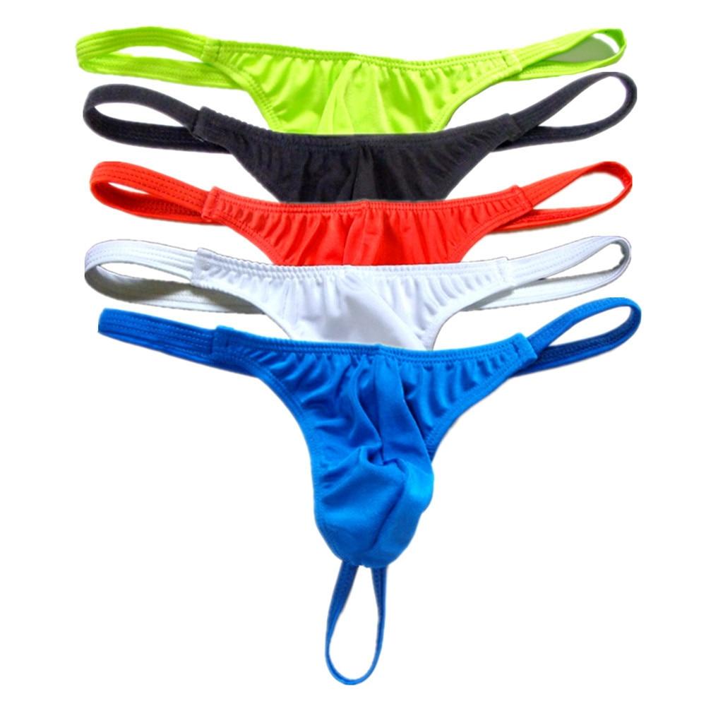 Men's Simple Solid Color Basic G-String