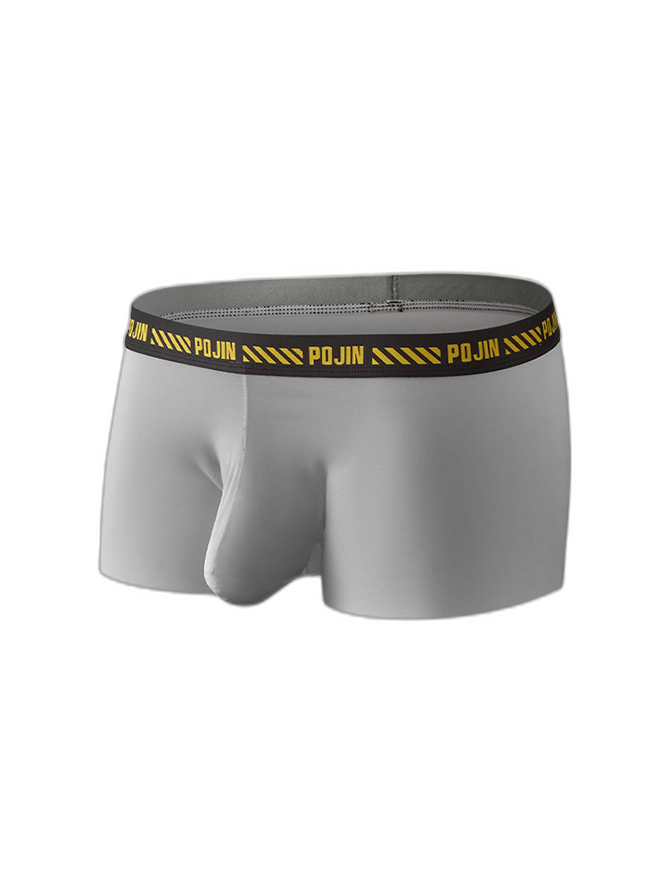 Men's Bulge Enhancing Pouch Seamless Trunks