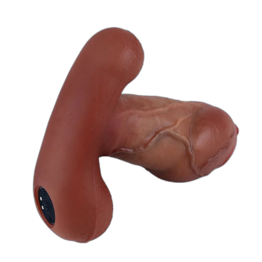 Realistic Pleasure – Anal Vibrator  – Realistic Silicone Dildo