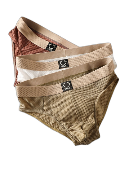 4-pack Men's Anti-Chafing Odor-Control Comfy Waistband Briefs