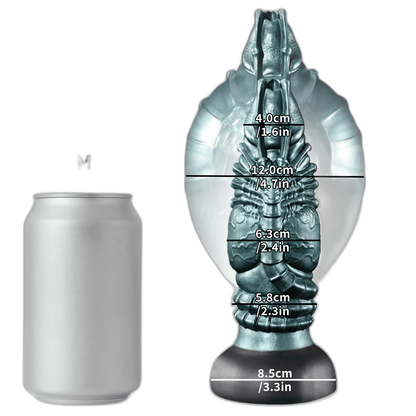 Xomiy Xenobreed - Inflatable Silicone Anal Plug - Alien Butt Plug