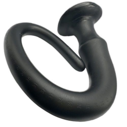 ELITE Liquid Silicone Mamba Anal Snake 28 Inch Black
