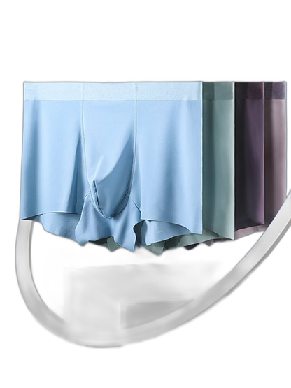 3 Pack Mesh Breathable Ice Silk Underwear