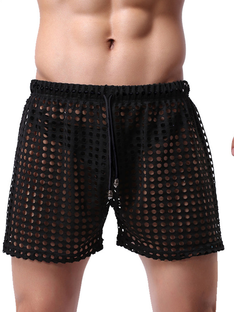 Men's Loose Sexy Mesh Shorts