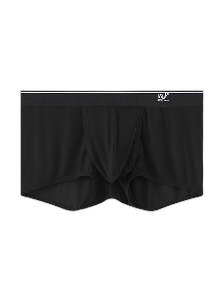 2 Pack Men's Breathable Mesh Trunks with Fly