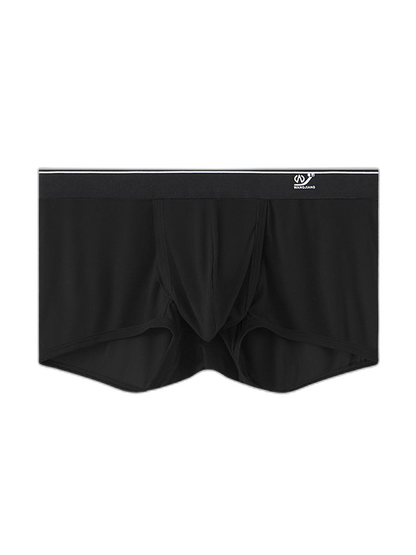2 Pack Men's Breathable Mesh Trunks with Fly