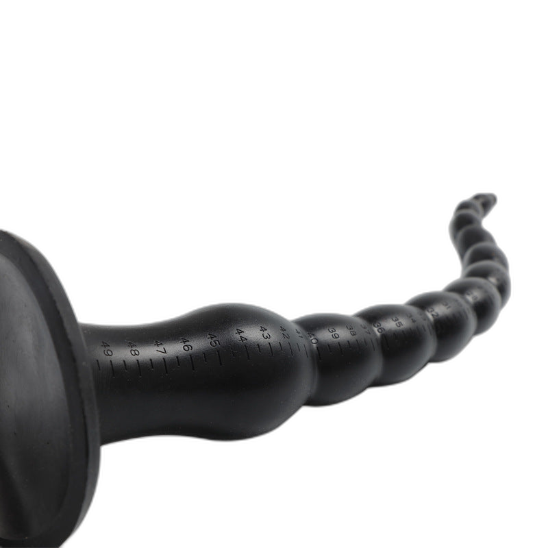 ELITE Liquid Silicone Beaded Anal Snake 20.8 Inch